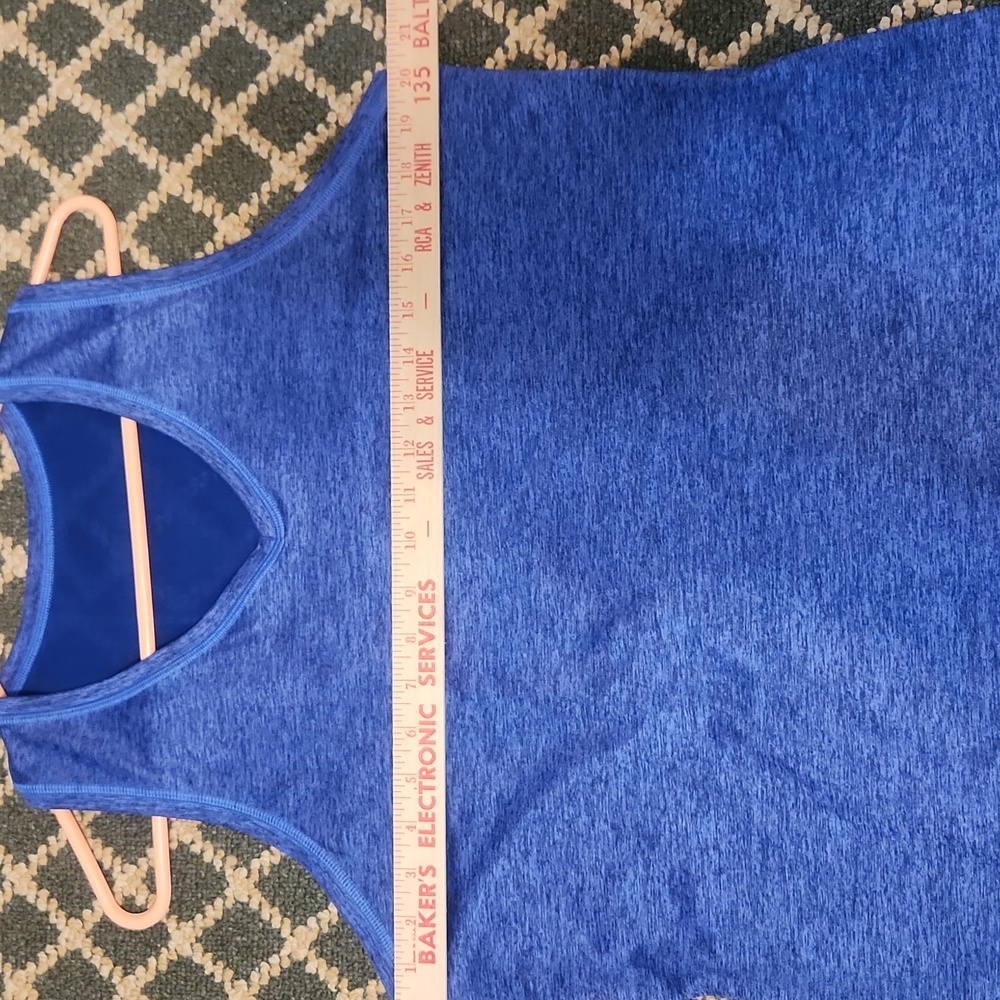 Tek Gear DryTEK Heathered Blue Athletic Dress XL - Picture 6 of 8